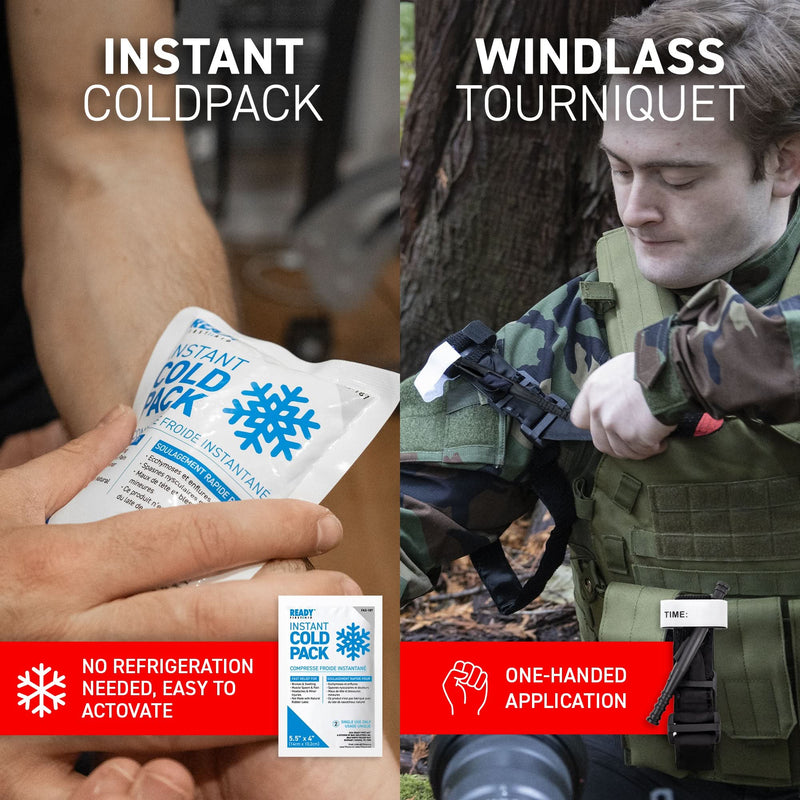 Ready First Aid - 300 Piece All Purpose First Aid Kit with Clear Box